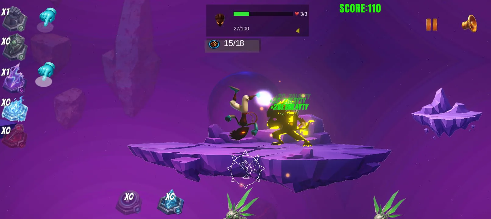 Galactic Warrior — capture de gameplay 17